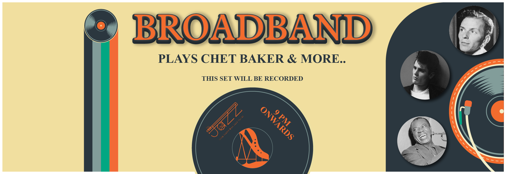 Broadband plays Chet Baker and more..