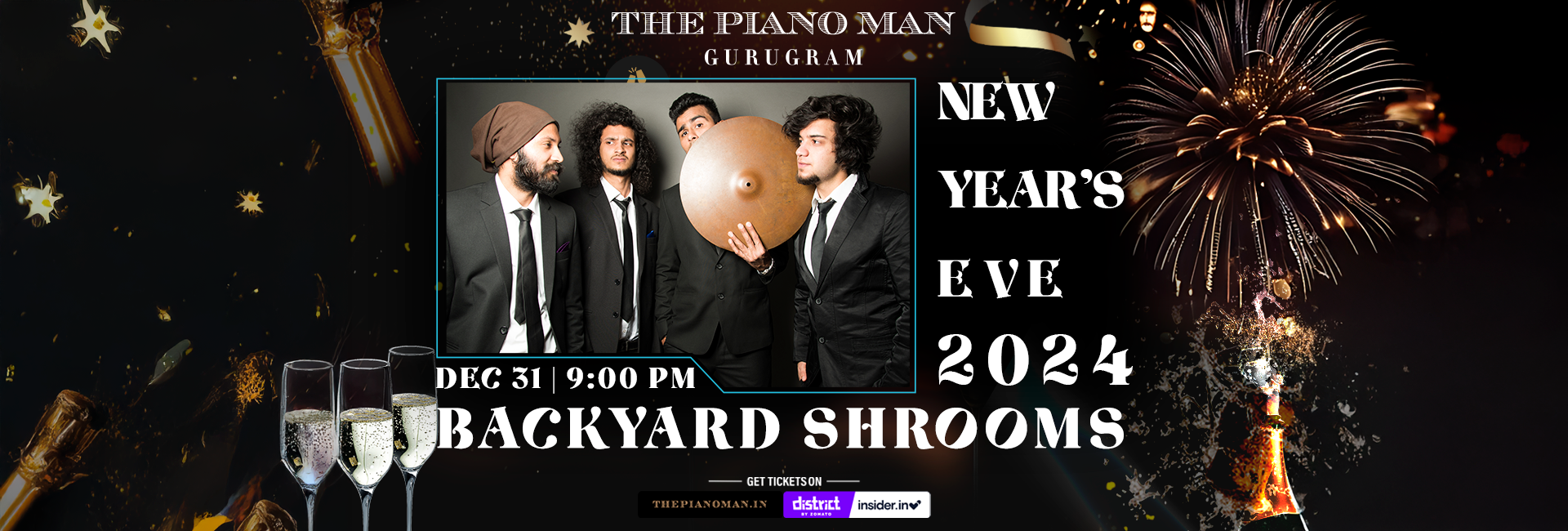 Backyard Shrooms || NYE 2024