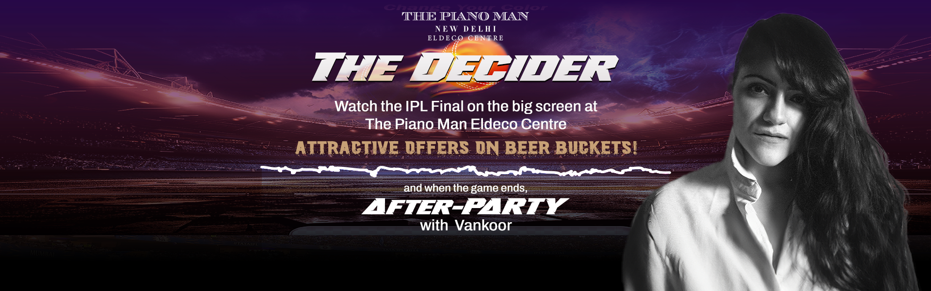 IPL screening & after party with Vankoor