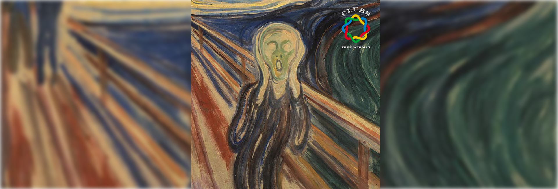 Paint & vineyard - The scream by Edward Munch