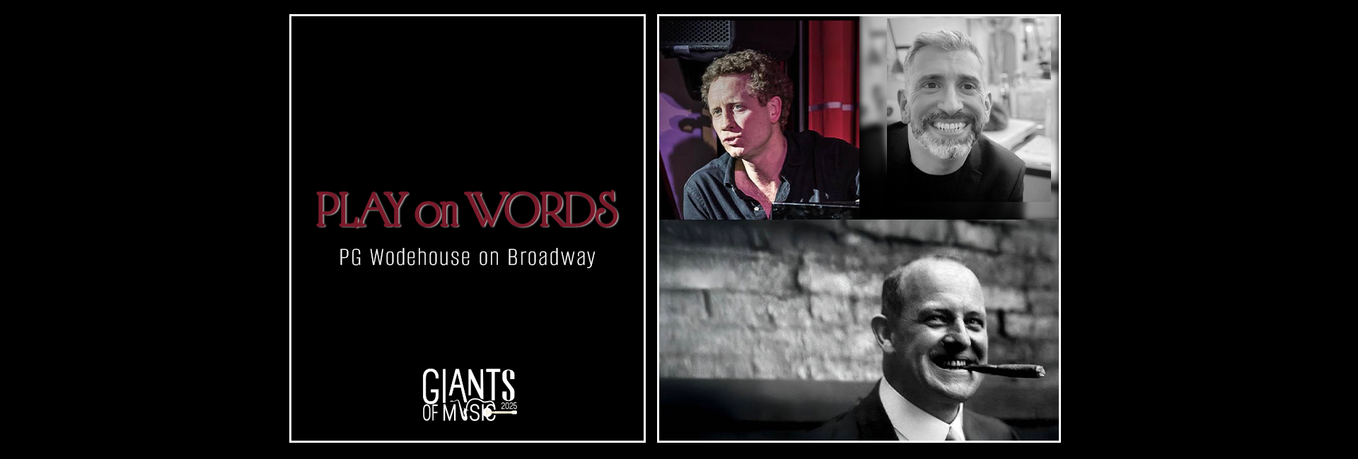 PLAY on WORDS - PG Wodehouse on Broadway || GOM 26