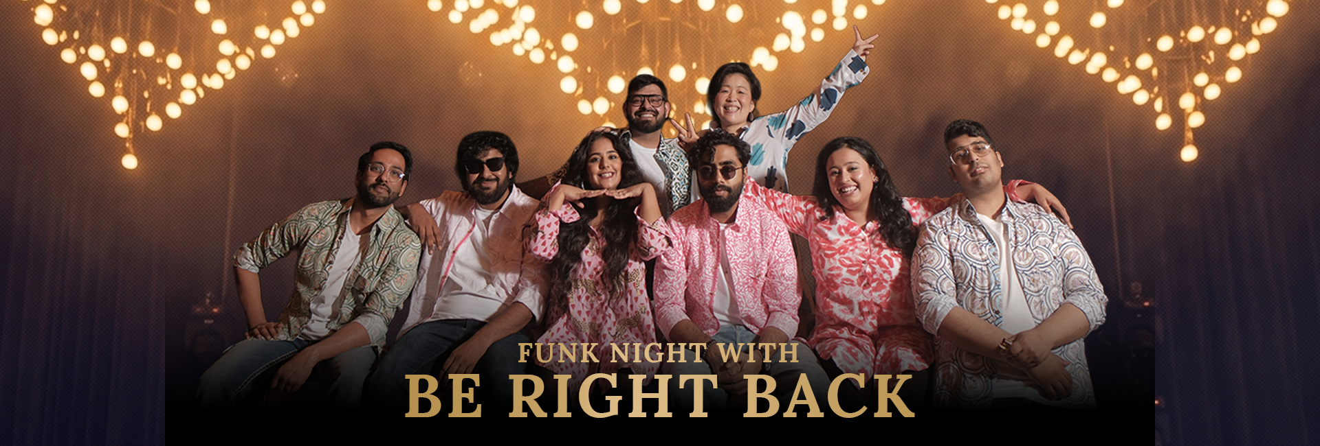 Funk Night with Be Right Back