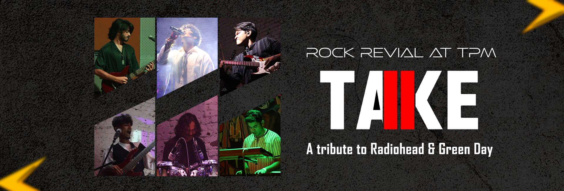 Rock revival with Take 2: A tribute to Radiohead & GreenDay