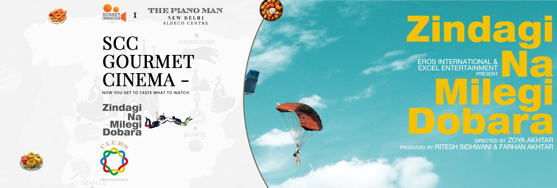 Gourmet Cinema - Zindagi Na Milegi Dobara