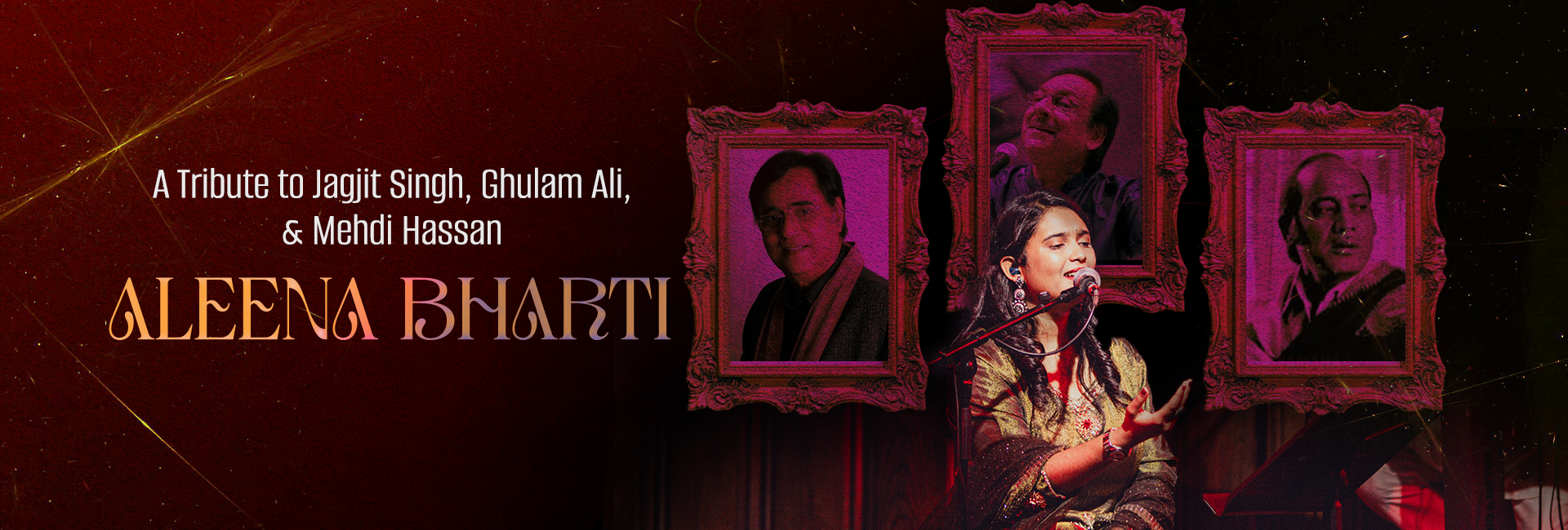 A Tribute to Jagjit Singh and Ghulam Ali Sahab by Aleena Bharti