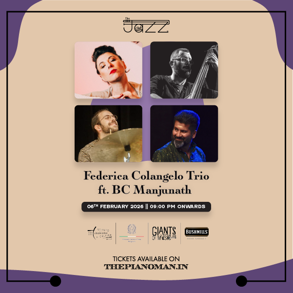 Federica Colangelo Trio ft. BC Manjunath || GOM 26