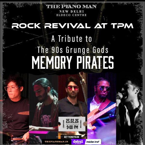 Rock Revival with Memory Pirates: Tribute to 80’s and 90’s glam rock and grunge gods