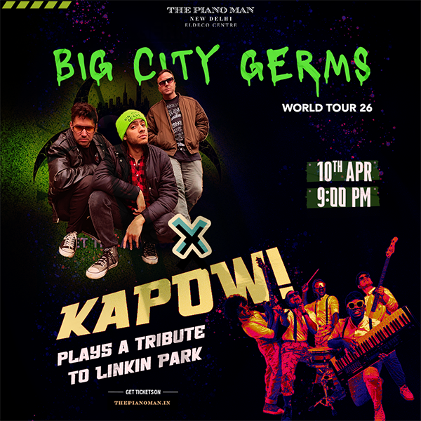 Big City Germs World Tour 26 X KAPOW plays a tribute to Linkin Park || GOM 26