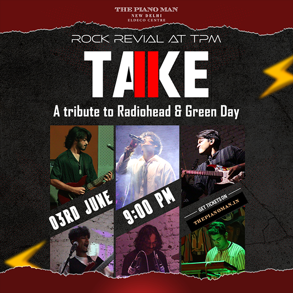Rock revival with Take 2: A tribute to Radiohead & GreenDay
