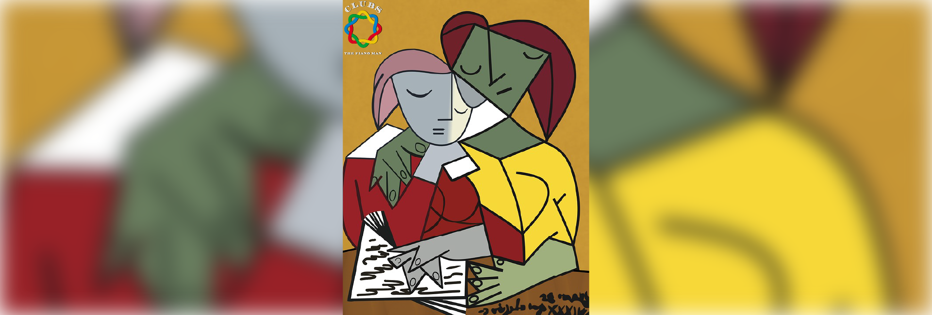 Paint n’ Vineyard - Two Girls Reading by Pablo Picasso